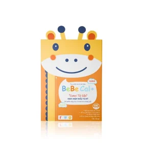 Canxi sữa cho bé Bebe Cal+ (Hộp 30 gói)