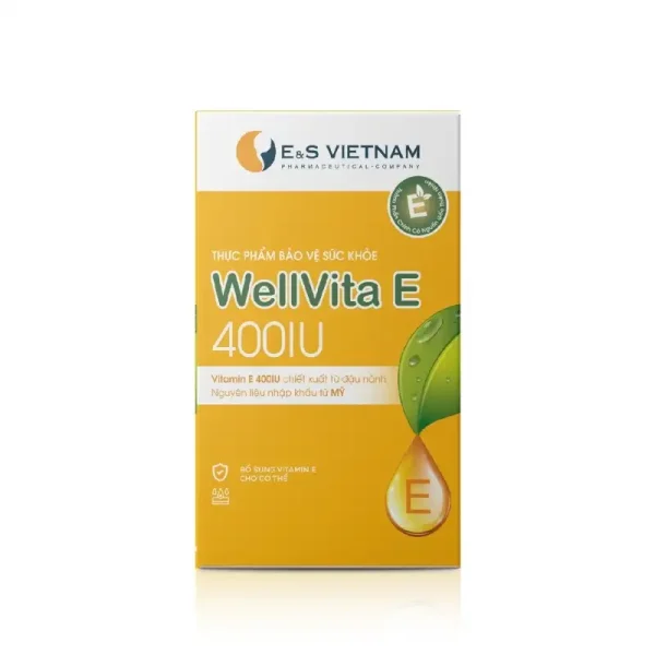 Wellvita E-400IU (Lọ 30 viên)