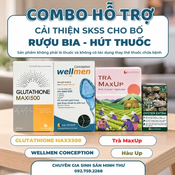 COMBO CHO BỐ RƯỢU BIA, THUỐC LÁ