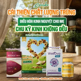 COMBO CHO MẸ CHU KỲ KINH KHÔNG ĐỀU