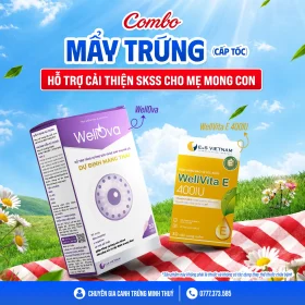 COMBO MẨY TRỨNG (CẤP TỐC) – HỖ TRỢ CẢI THIỆN SKSS CHO MẸ MONG CON