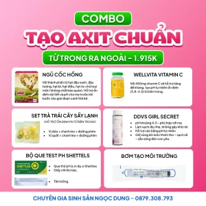 COMBO TẠO AXIT CHUẨN
