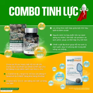 COMBO TINH LỰC CẢI THIỆN SINH LÝ