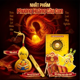 Bộ vật phẩm PHƯỢNG HOÀNG CẦU CON