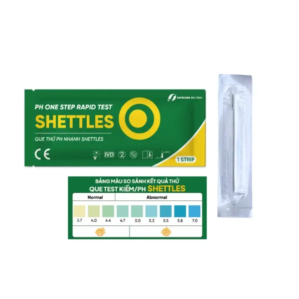 Que test độ PH Shettles (Bộ 1 que)
