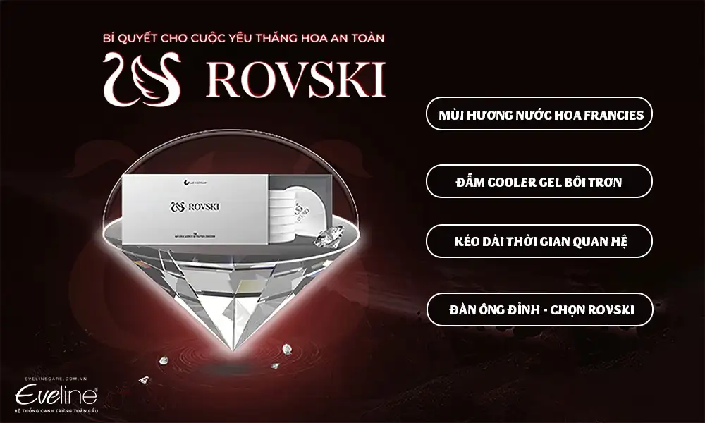Kéo dài thời gian quan hệ với bao cao su siêu mỏng ROVSKI