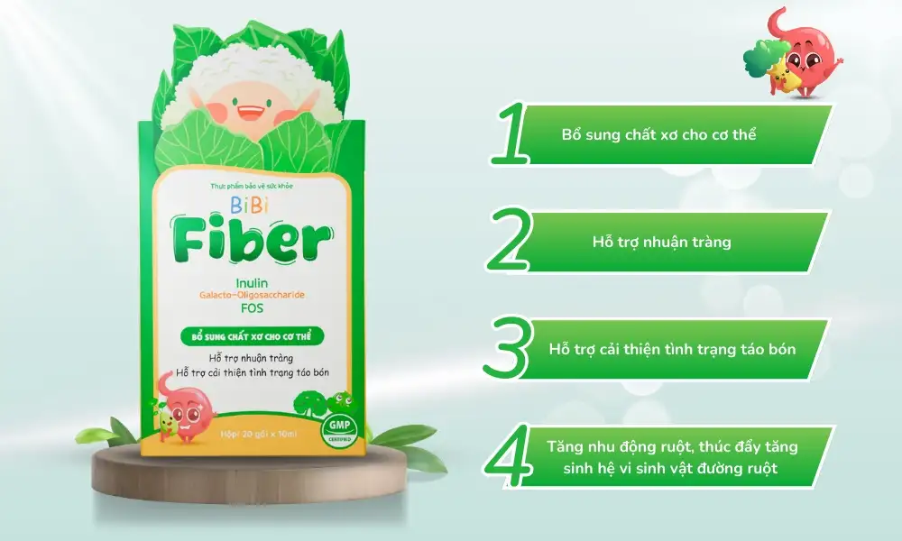 Công dụng của Bibi Fiber 