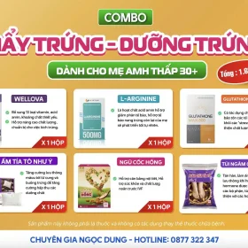COMBO MẨY TRỨNG - DƯỠNG TRỨNG