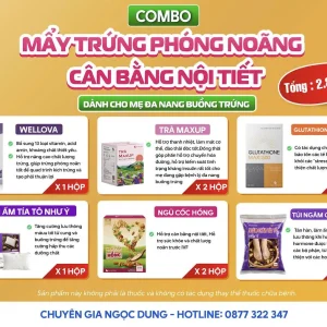COMBO MẤY TRỨNG PHÓNG NOÃNG - CÂN BẰNG NỘI TIẾT